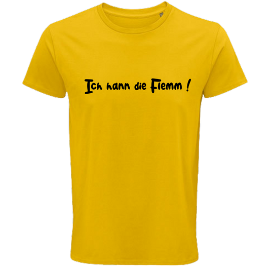 Ich hann die Flemm ! Shirt - UNISEX - schwarze Optik