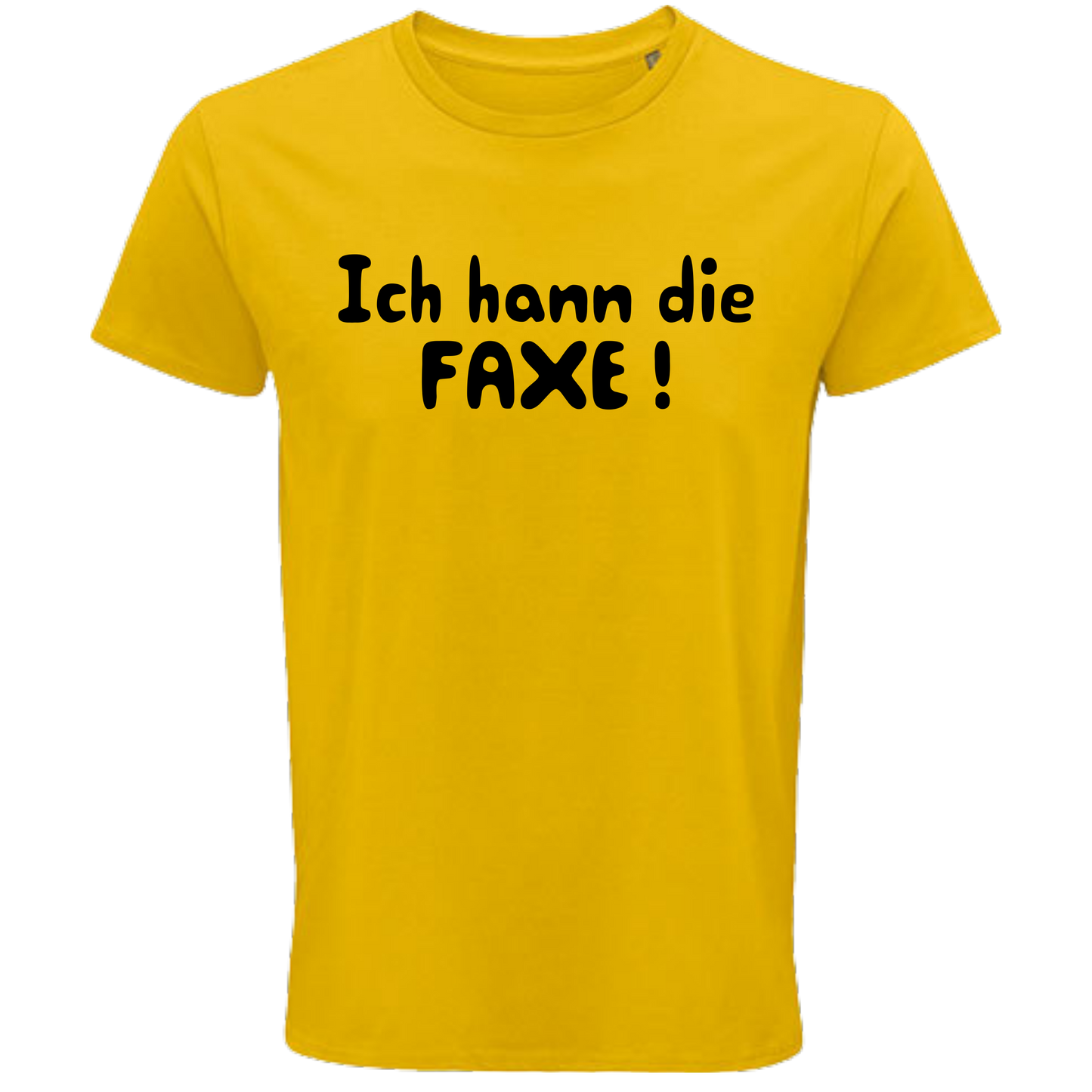 Ich hann die Faxe ! Shirt - UNISEX - schwarze Optik