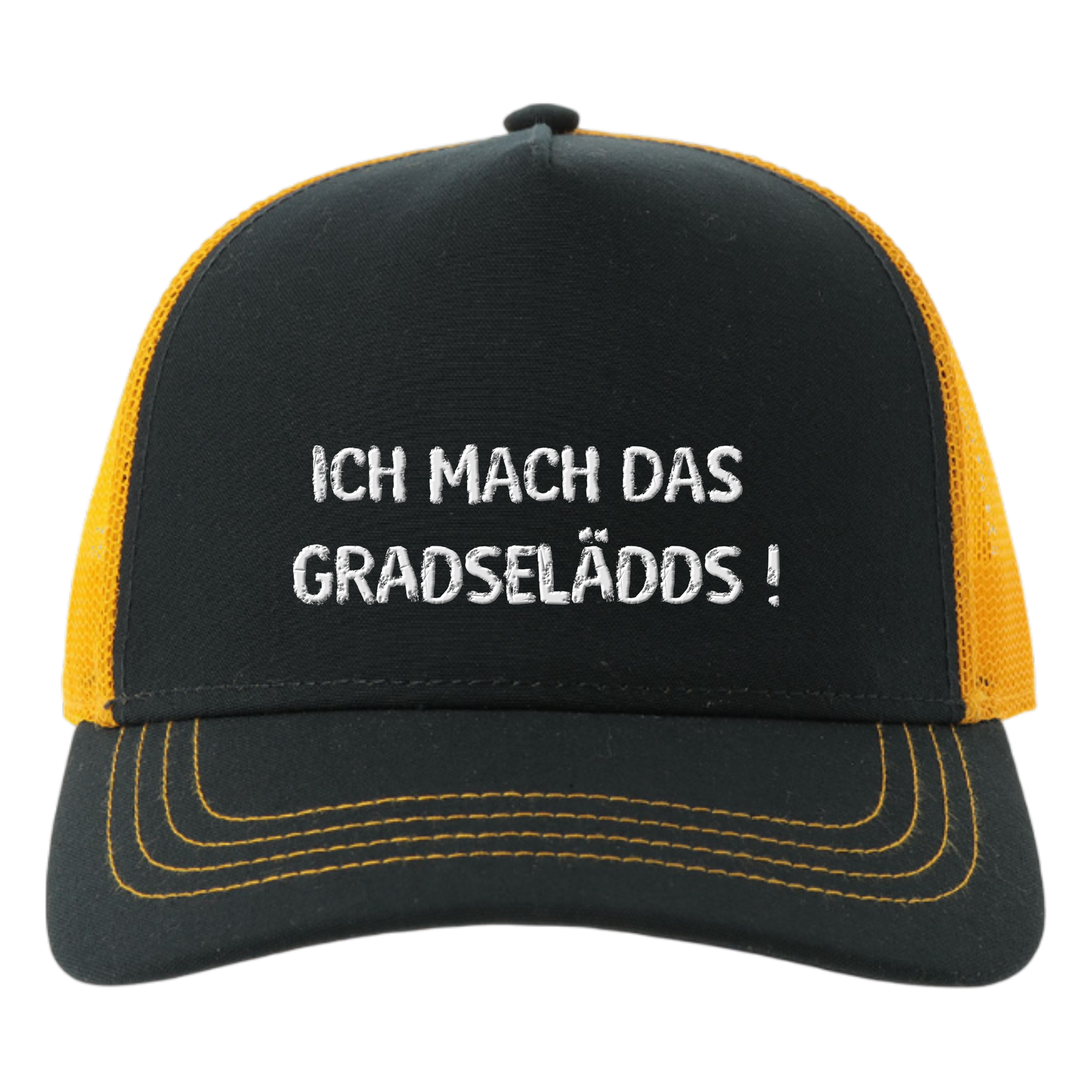 Ich mach GRADSELÄDDS Cap - UNISEX - weiße Optik