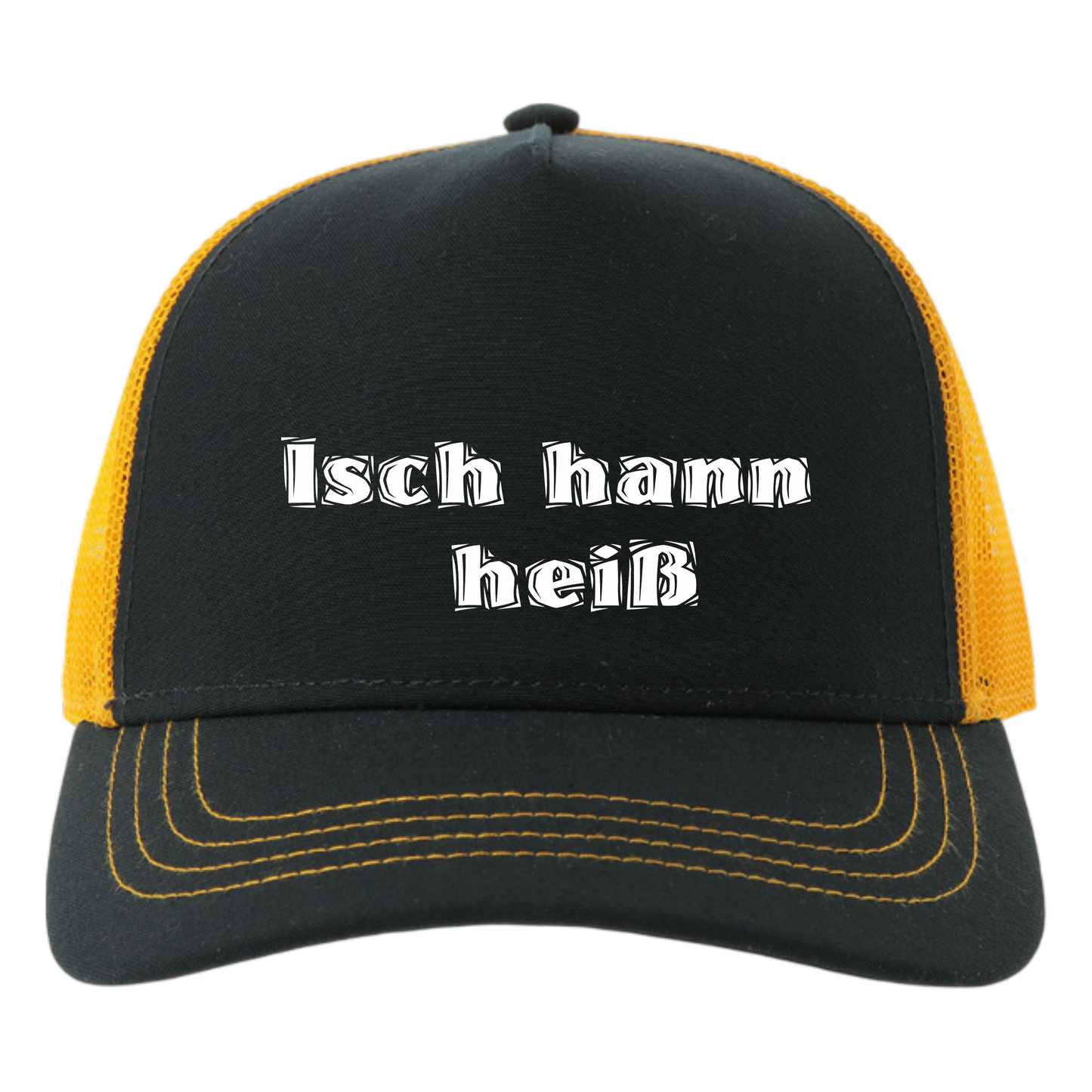 Isch hann heiß Cap - UNISEX - weiße Optik