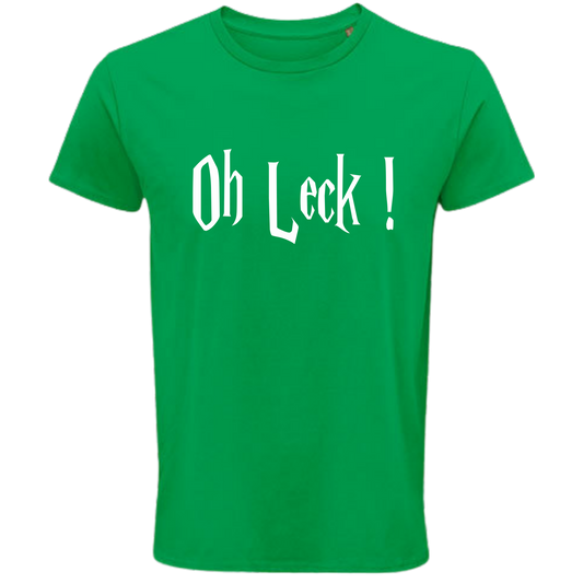 O Leck Shirt - UNISEX - weiße Optik