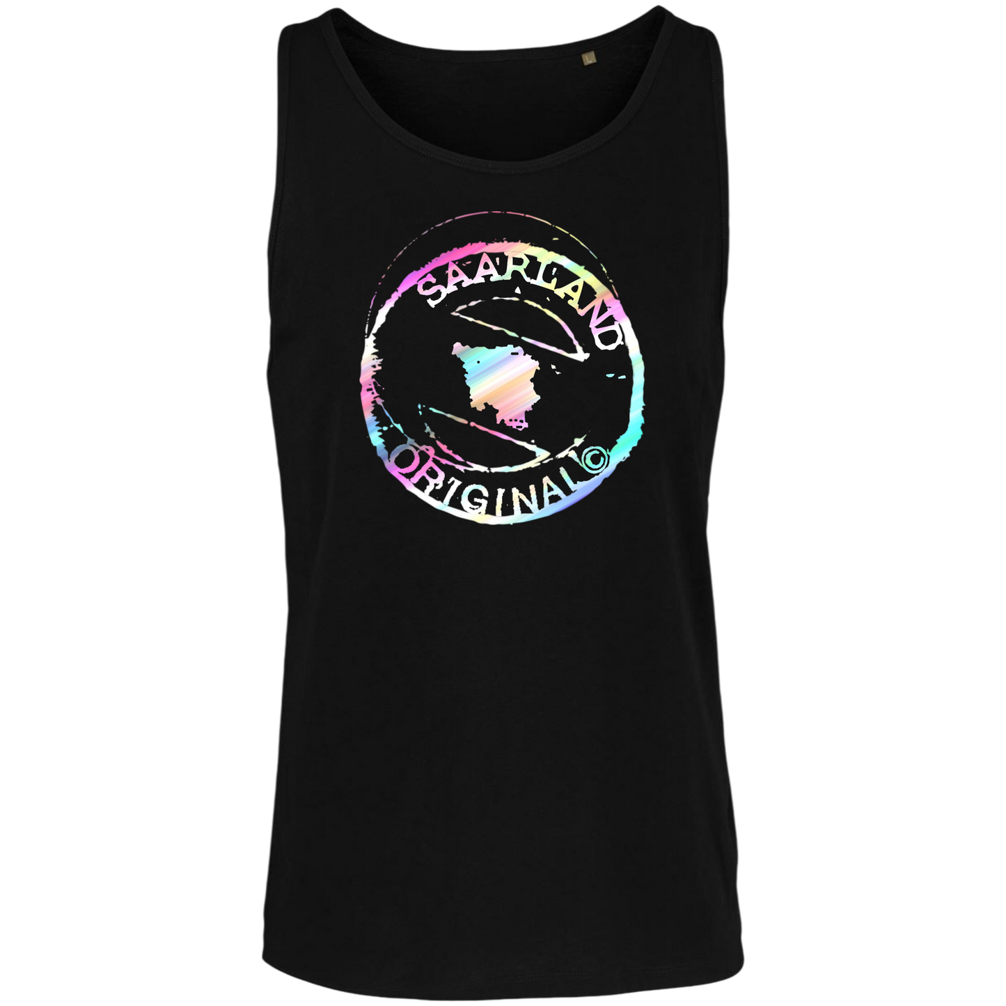 Stempel BIG Tanktop - schwarz - Bunte Optik