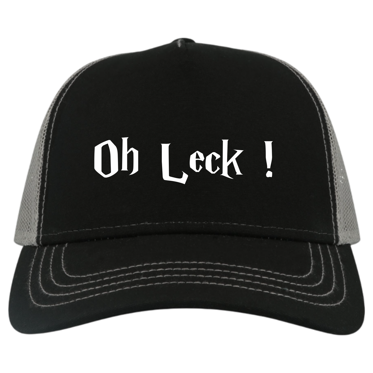 Oh Leck! Cap - UNISEX - Weiße Optik