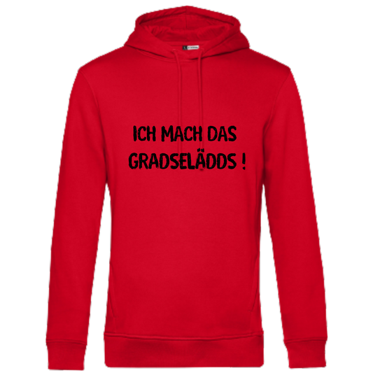 Ich mach GRADSELÄDDS Hoodie - UNISEX - Schwarze Optik