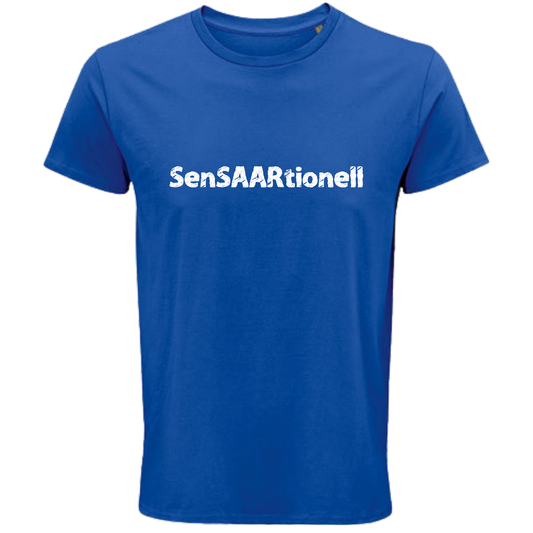 SenSAARtionell Shirt - UNISEX - weiße Optik by Cpt. Maggi