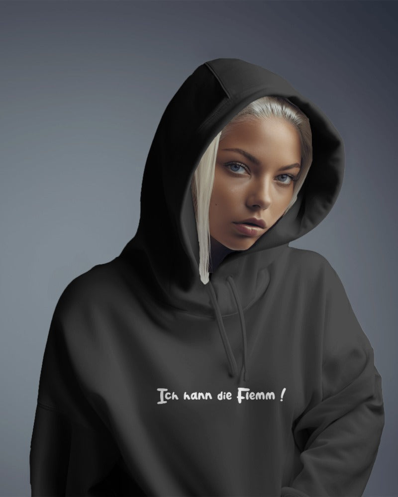Ich hann die Flemm ! Hoodie - UNISEX - Weiße Optik
