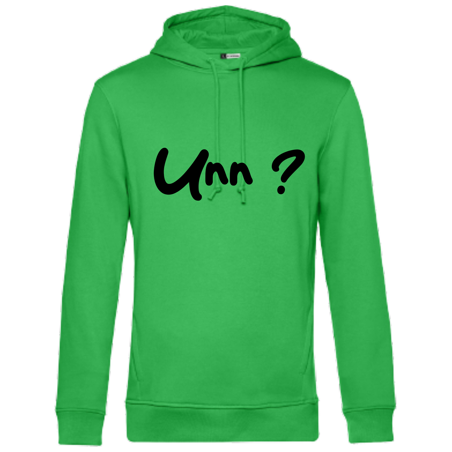 Unn ? Hoodie - UNISEX - Schwarze Optik