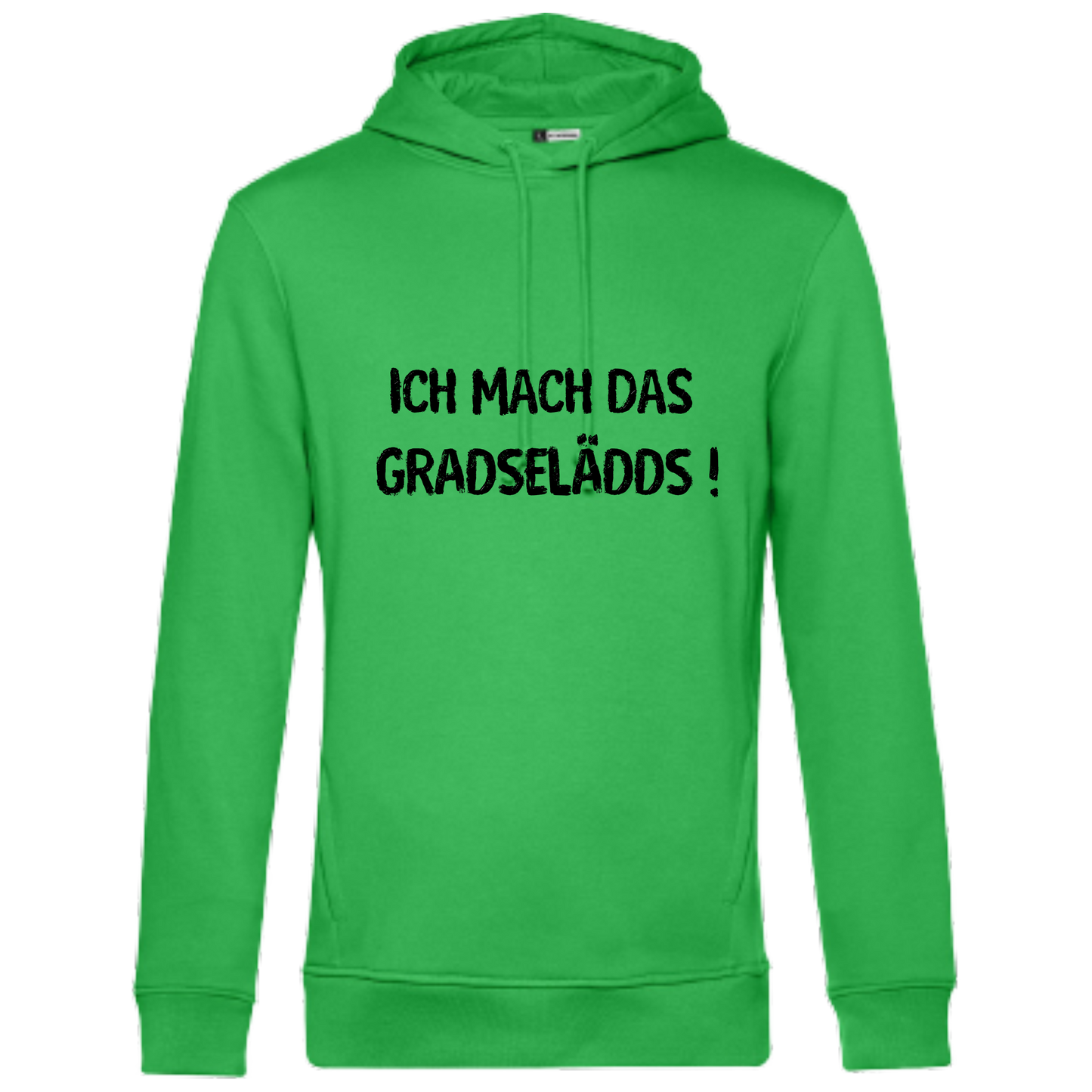 Ich mach GRADSELÄDDS Hoodie - UNISEX - Schwarze Optik