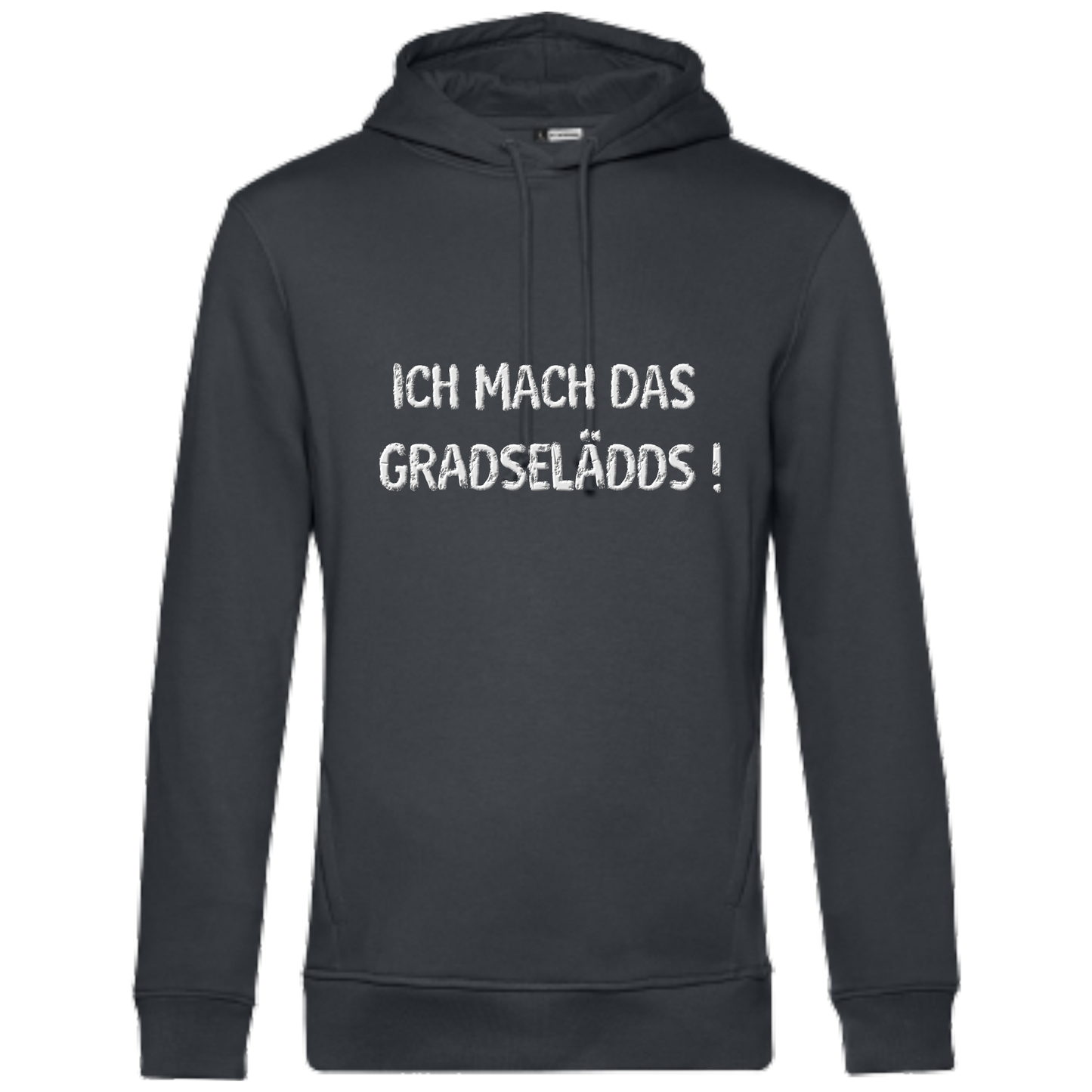 Das mach ich GRADSELÄDDS Hoodie - UNISEX - Weiße Optik
