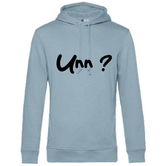 Unn ? Hoodie - UNISEX - Schwarze Optik