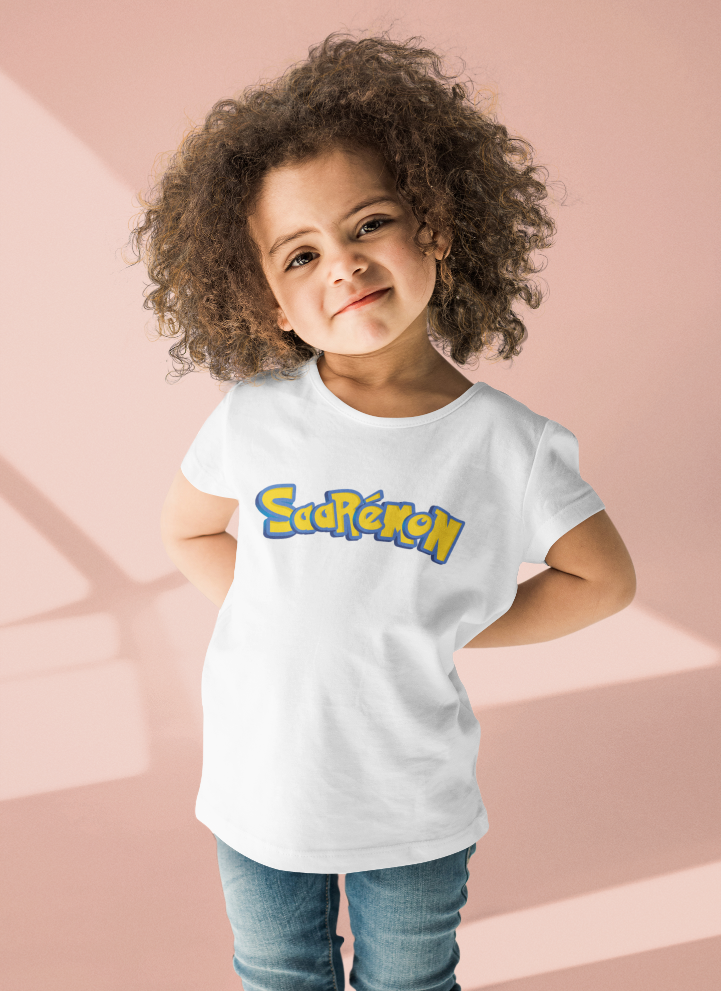 Saarémon-Schriftzug Shirt KIDS