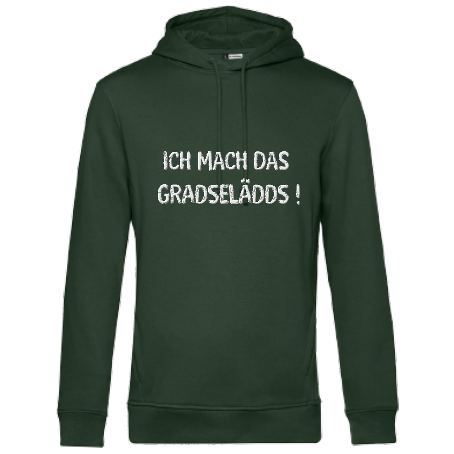 Das mach ich GRADSELÄDDS Hoodie - UNISEX - Weiße Optik