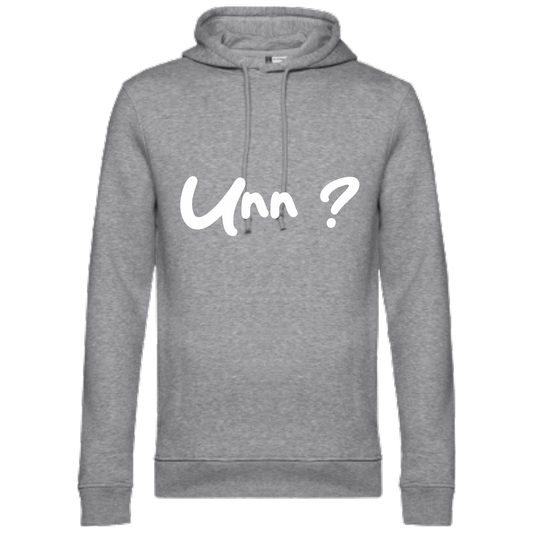 Unn ? Hoodie - UNISEX - Weiße Optik