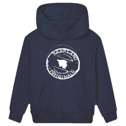 Stempel Big Hoodie Kids weiße Optik