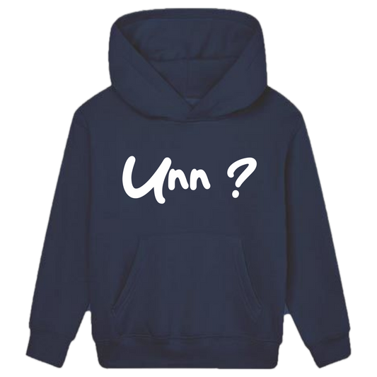 Unn ? Hoodie Kids weiße Optik