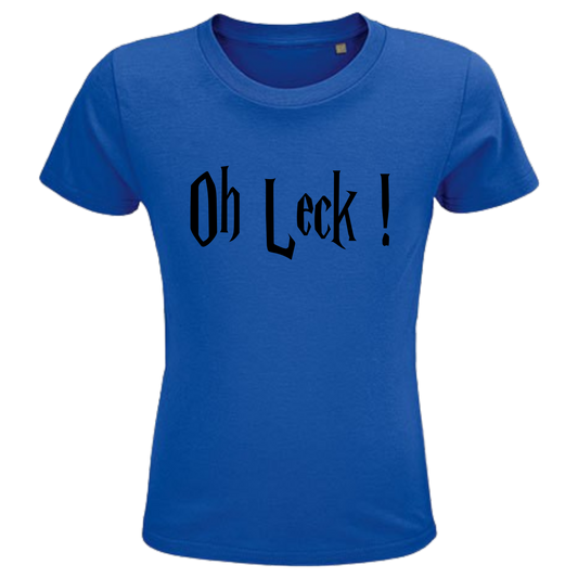 Oh Leck Shirt Kids - versch.Farben - Unisex - Schwarze Optik