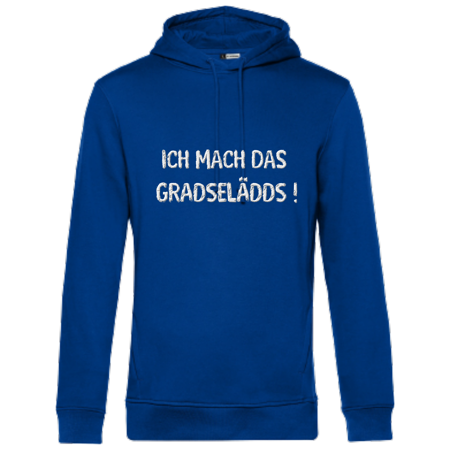 Das mach ich GRADSELÄDDS Hoodie - UNISEX - Weiße Optik