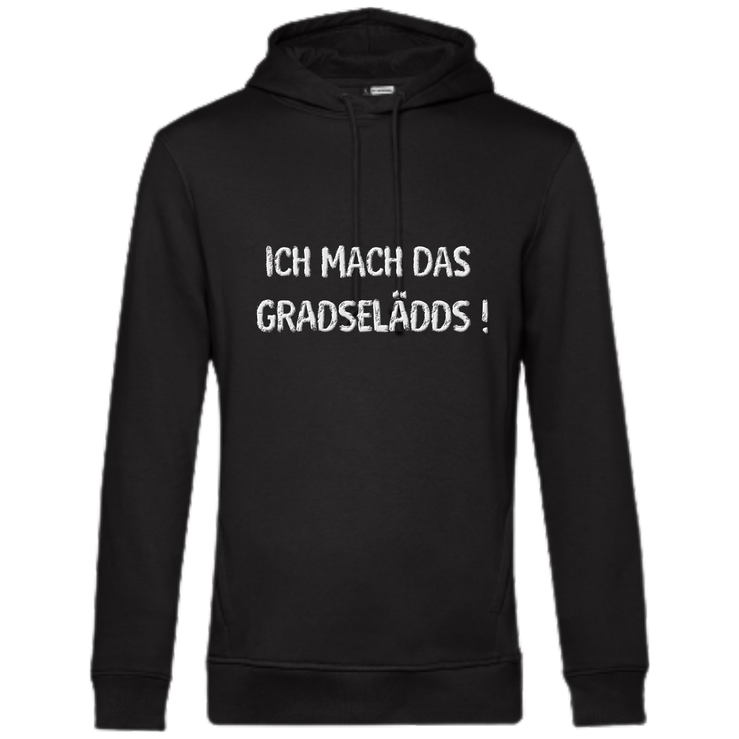 Das mach ich GRADSELÄDDS Hoodie - UNISEX - Weiße Optik