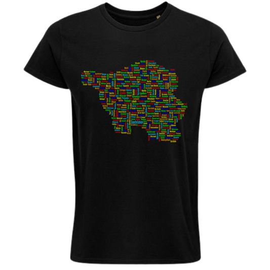 Saarland Original Shirt - versch.Farben - Unisex - Bunte Optik