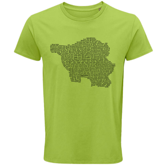 Saarland Original Shirt - versch.Farben - Unisex - Schwarze Optik