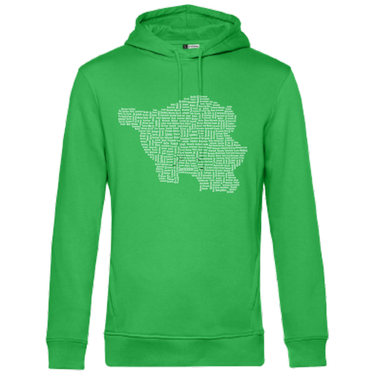 Saarland Original Hoodie - versch.Farben - Unisex - Weiße Optik