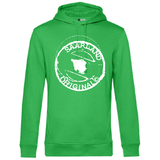 Stempel BIG Hoodie - versch. Farben - Unisex - Weiße Optik