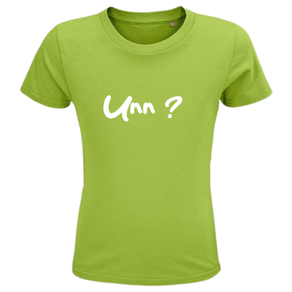 Unn ? Shirt Kids weiße Optik