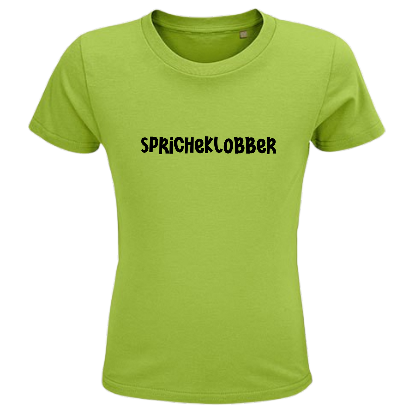 Spricheklobber Shirt Kids - versch.Farben - Unisex - Schwarze Optik