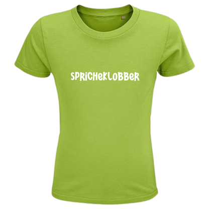 Spricheklobber Shirt Kids - versch.Farben - Unisex - Weiße Optik