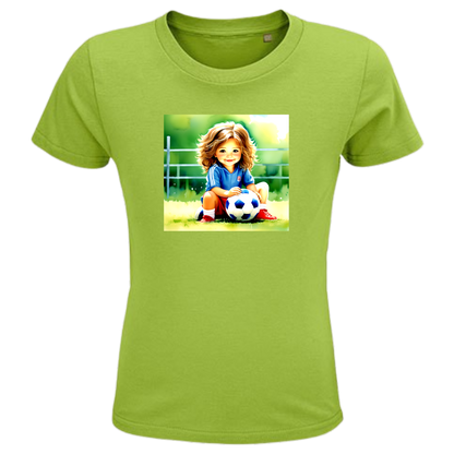 Die Fußballspielerin Shirt Kids