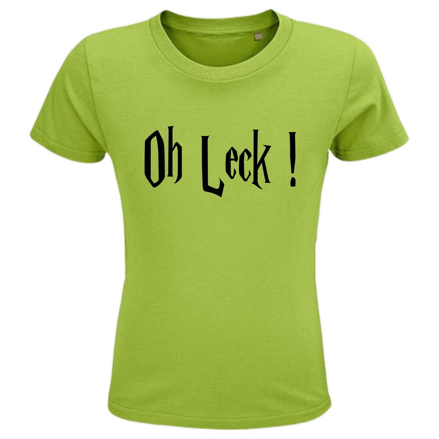 Oh Leck Shirt Kids - versch.Farben - Unisex - Schwarze Optik