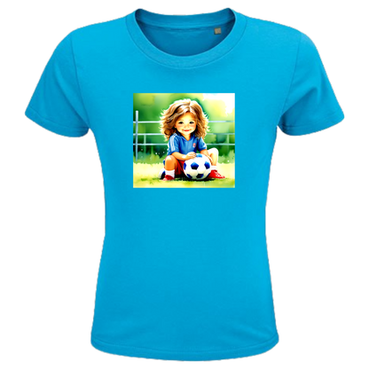 Die Fußballspielerin Shirt Kids