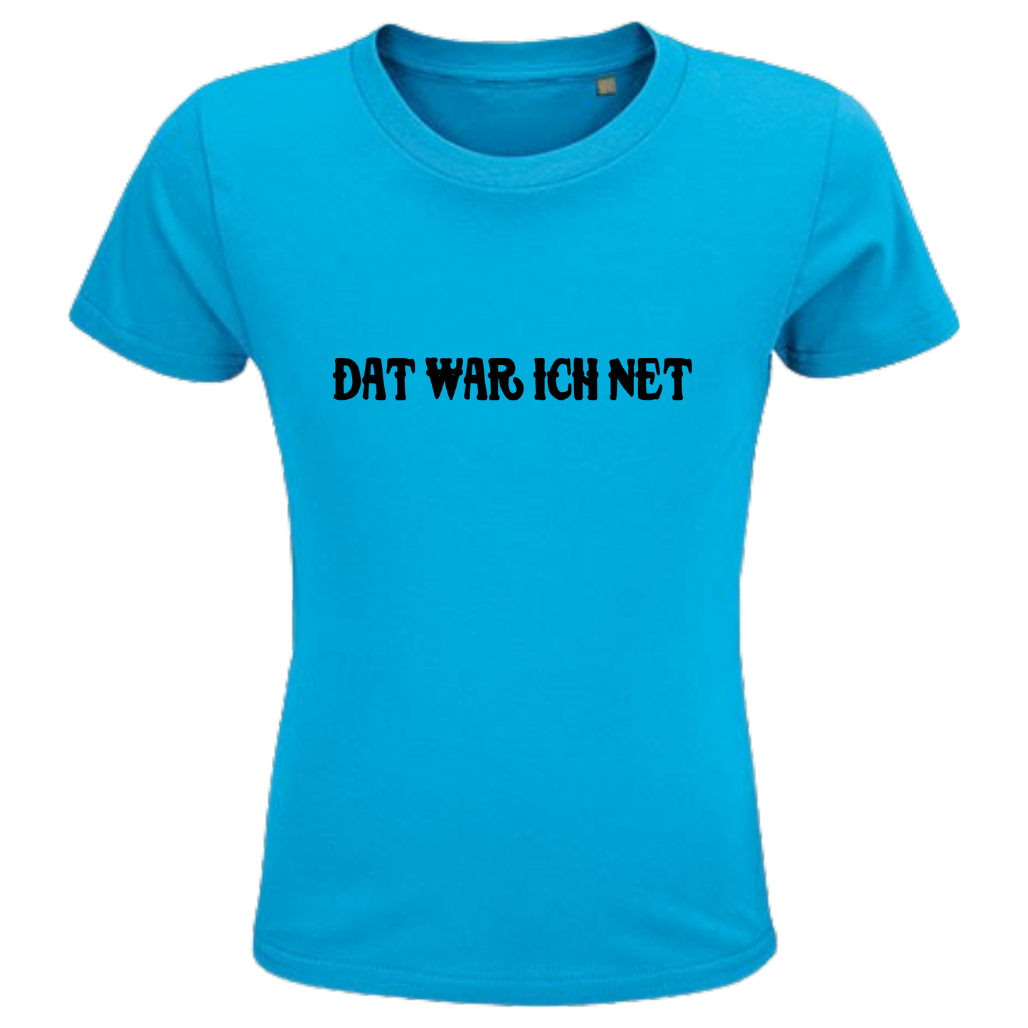 Dat war ich net Shirt Kids - versch.Farben - Unisex - Schwarze Optik