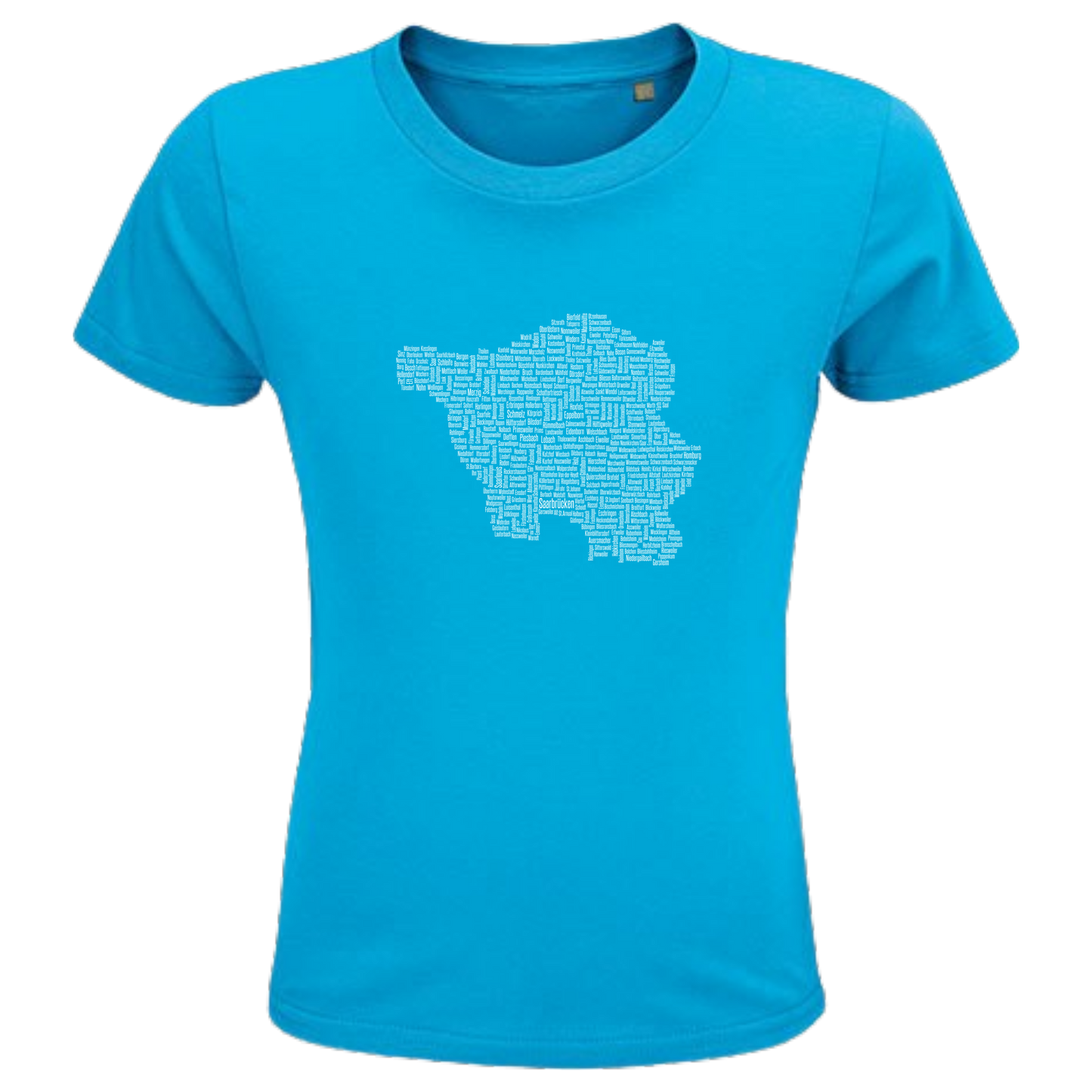 Saarland Original Shirt Kids - versch.Farben - Unisex - Weiße Optik