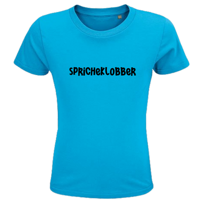 Spricheklobber Shirt Kids - versch.Farben - Unisex - Schwarze Optik