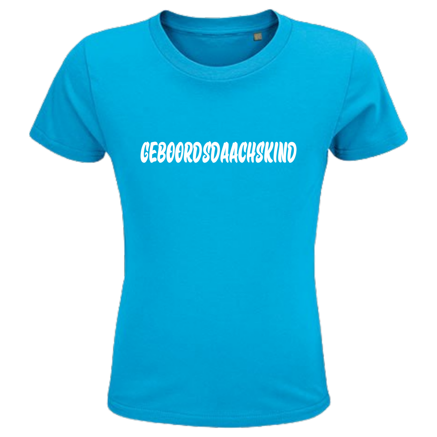 Geboordsdaachskind  Shirt Kids - versch.Farben - Unisex - Weiße Optik