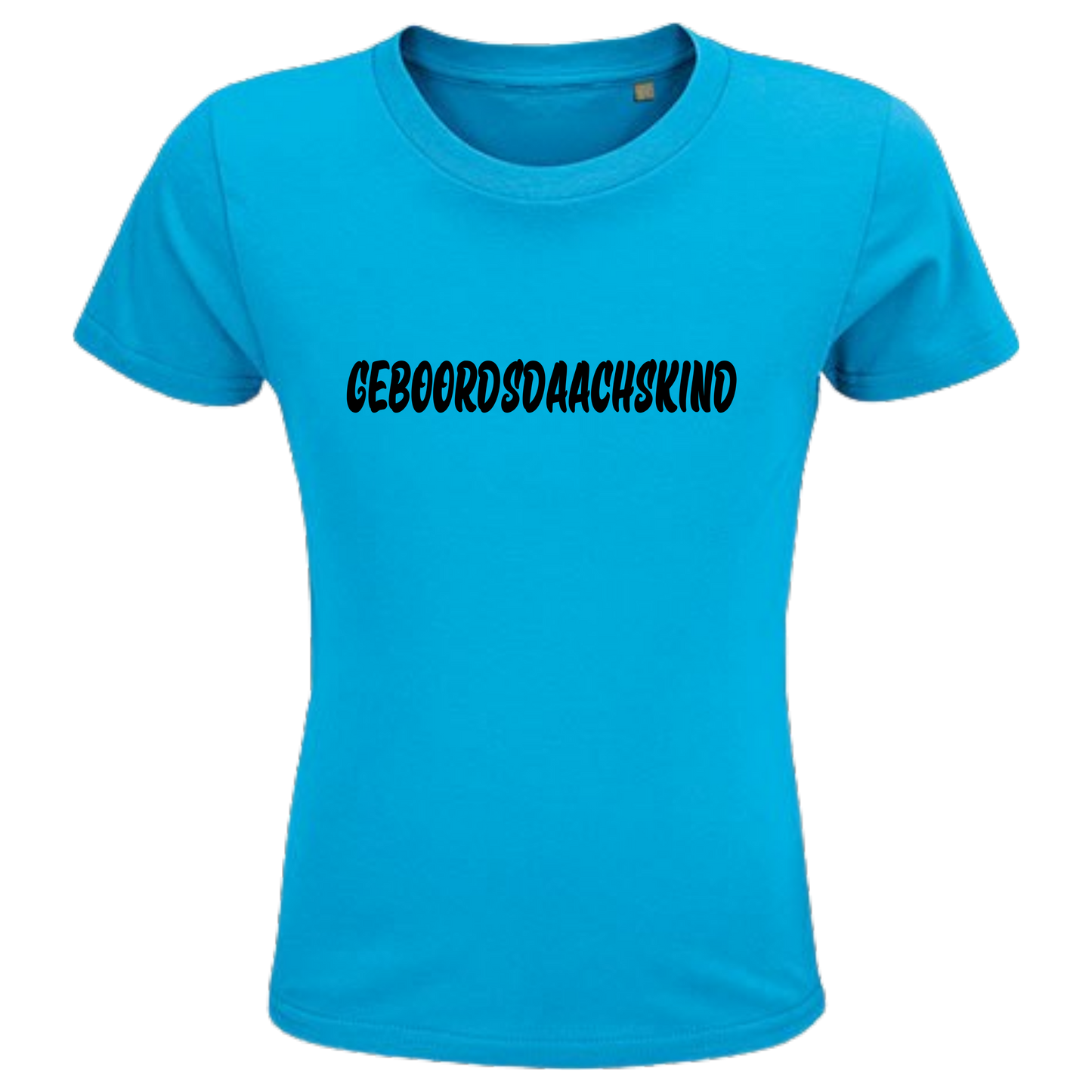 Geboordsdaachskind Shirt Kids - versch.Farben - Unisex - Schwarze Optik