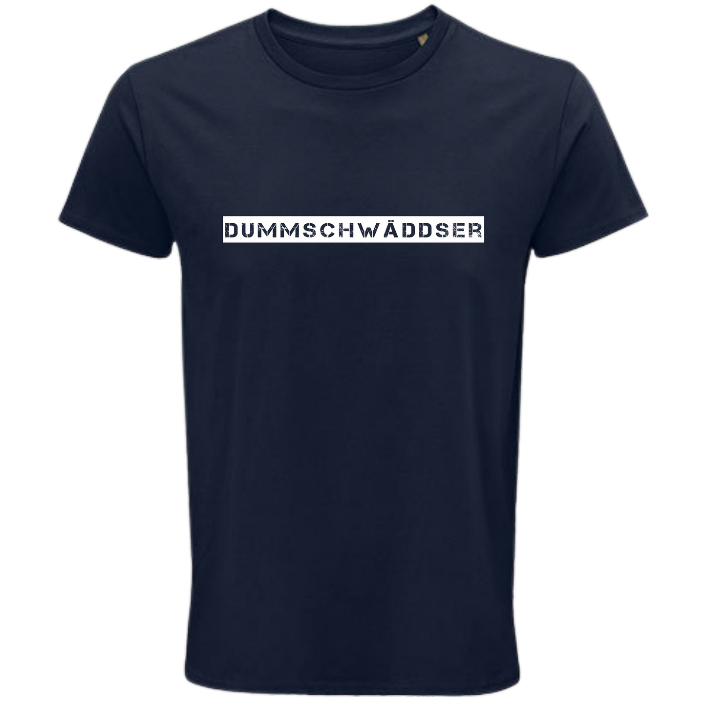 Dummschwäddser Shirt - UNISEX - weiße Optik