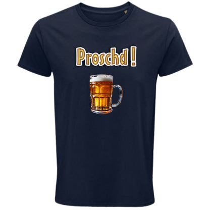 Proschd ! Shirt - UNISEX - weiße Optik