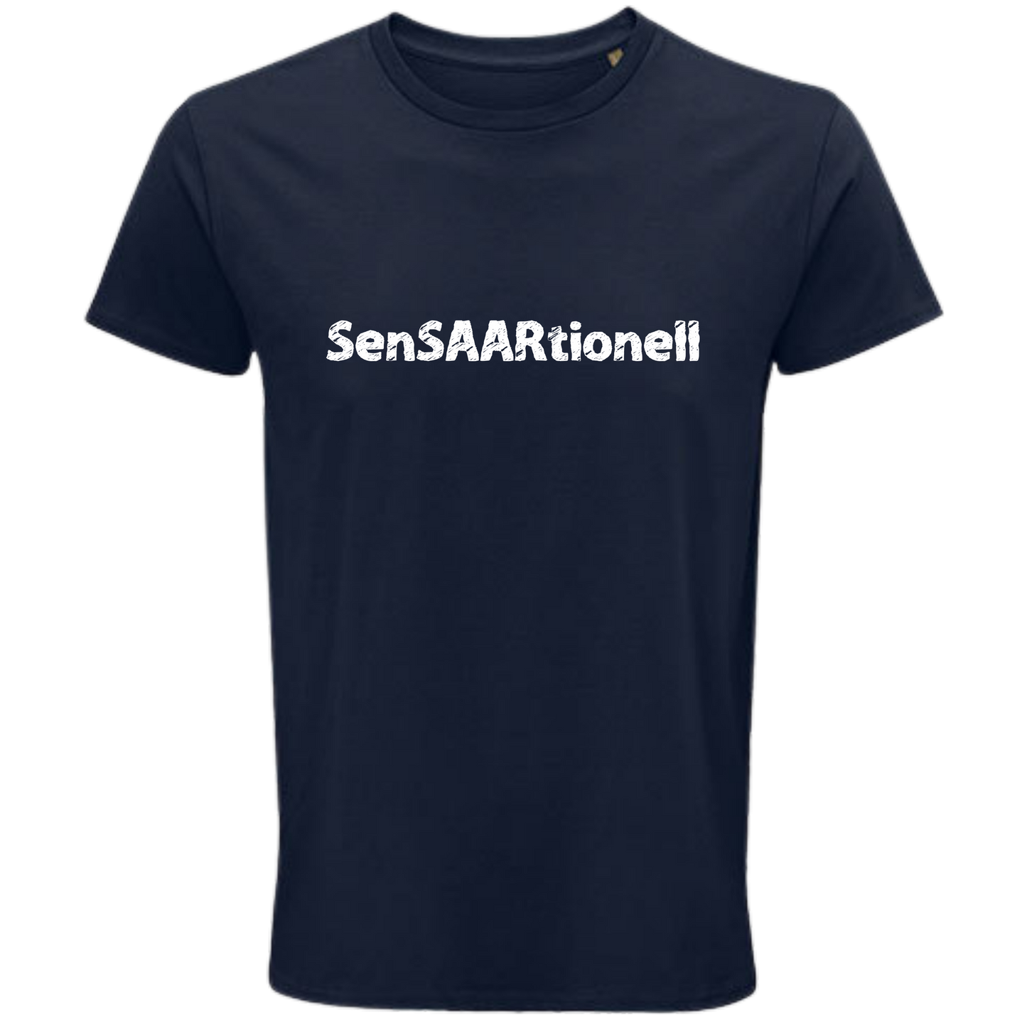 SenSAARtionell Shirt - UNISEX - weiße Optik by Cpt. Maggi