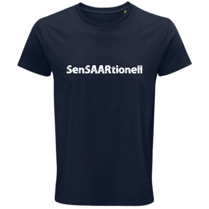 SenSAARtionell Shirt - UNISEX - weiße Optik by Cpt. Maggi