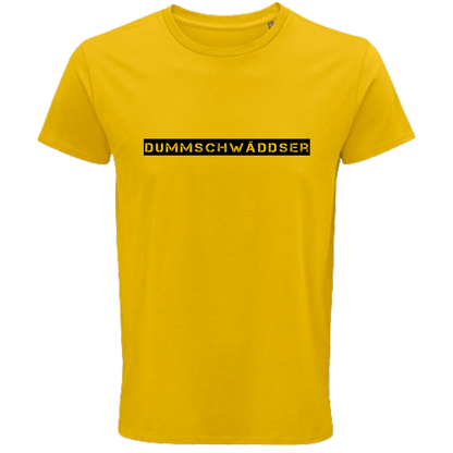 Dummschwäddser Shirt - UNISEX - schwarze Optik