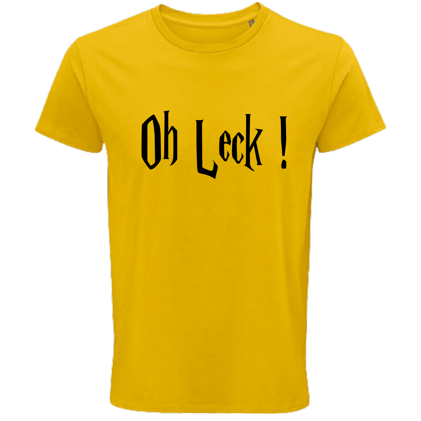 O Leck Shirt - UNISEX - schwarze Optik