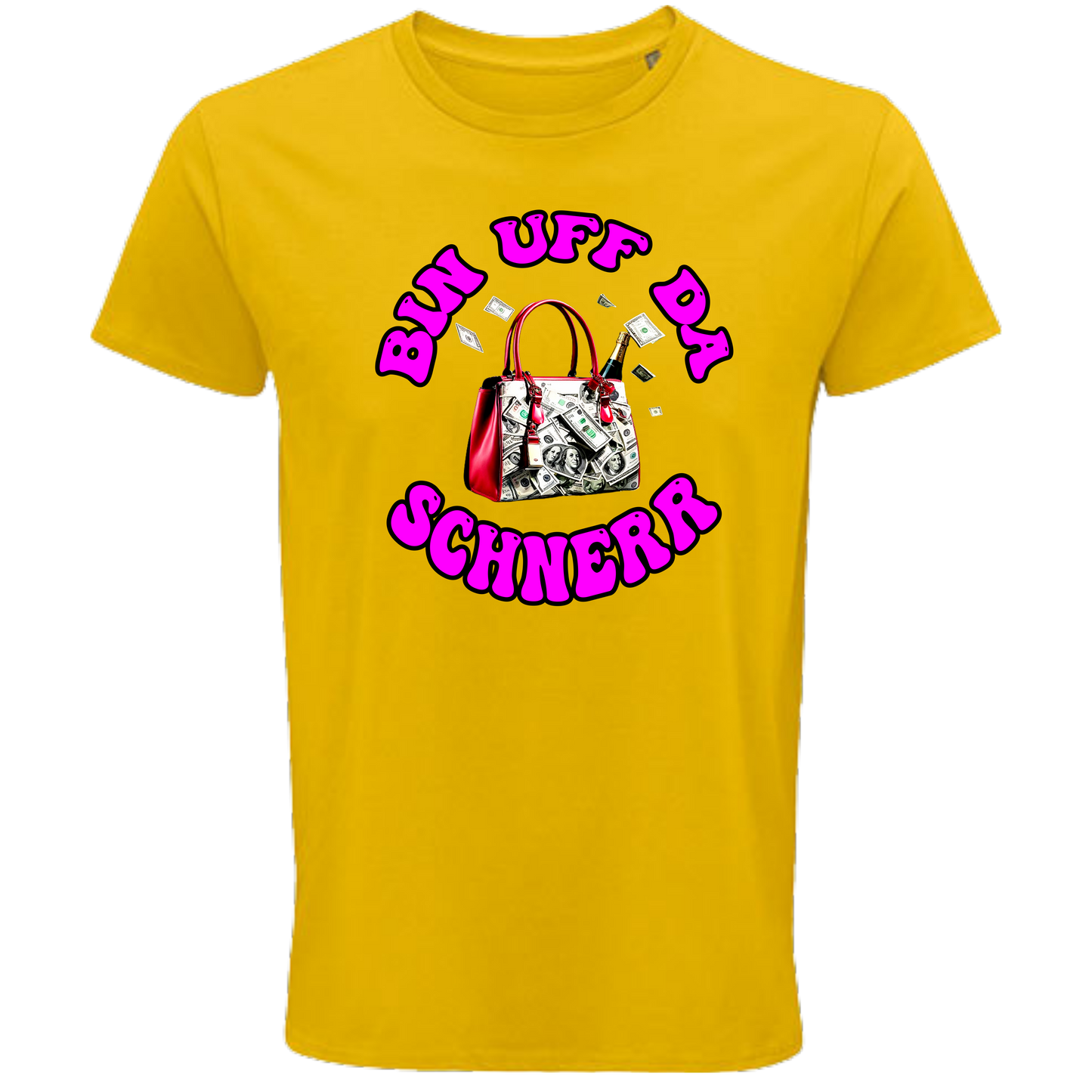 Bin uff da Schnerr Shirt - schwarze Optik