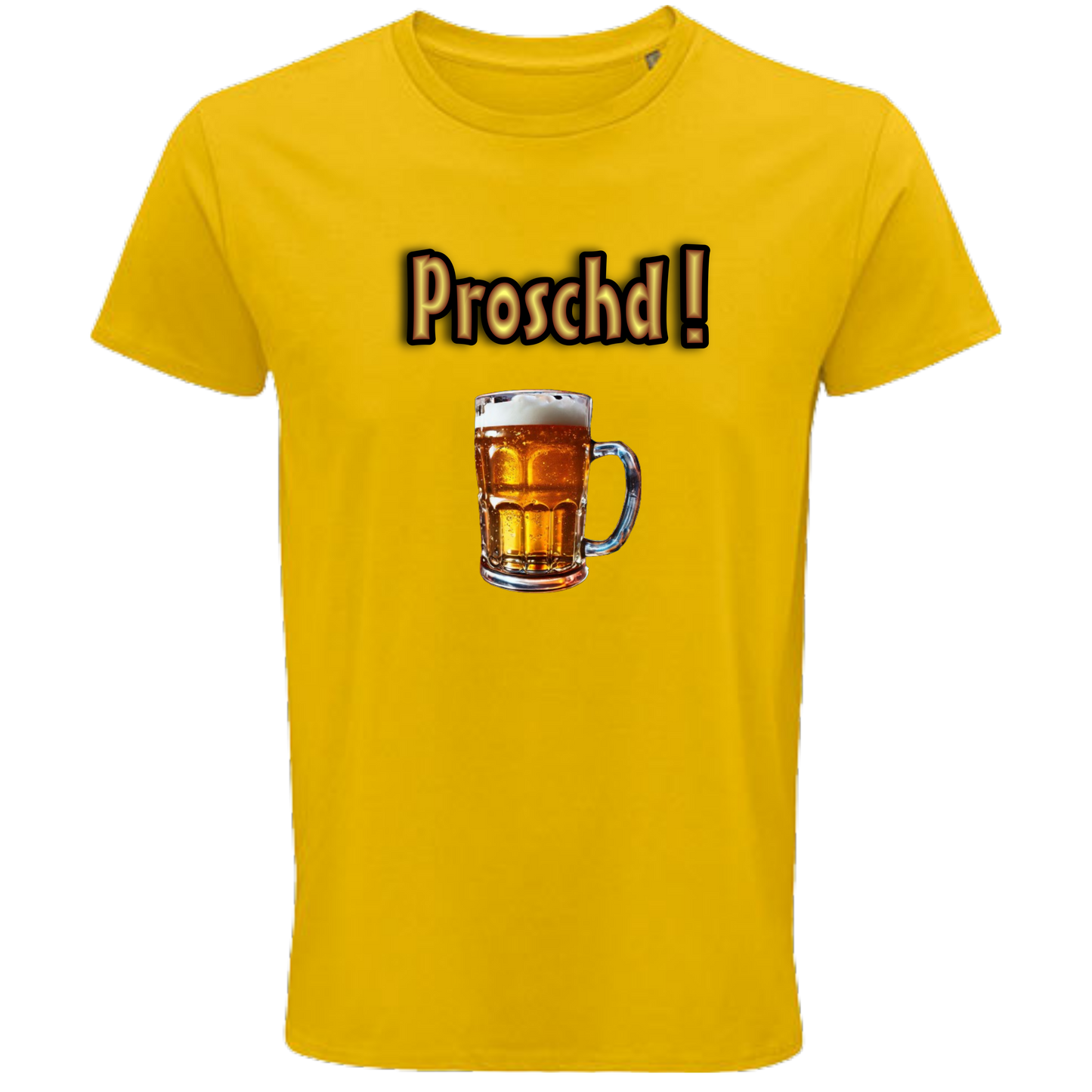 Proschd ! Shirt - UNISEX - schwarze Optik