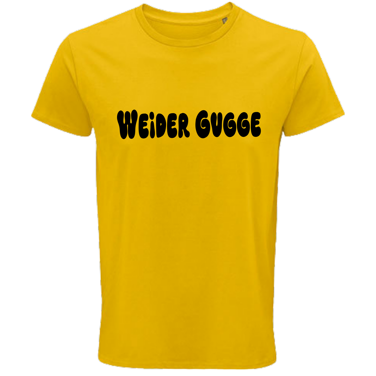 Weider gugge Shirt - UNISEX - schwarze Optik