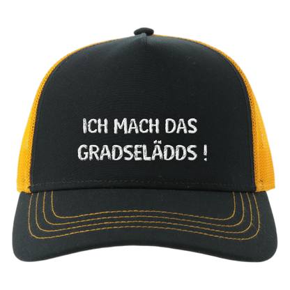Ich mach GRADSELÄDDS Cap - UNISEX - weiße Optik