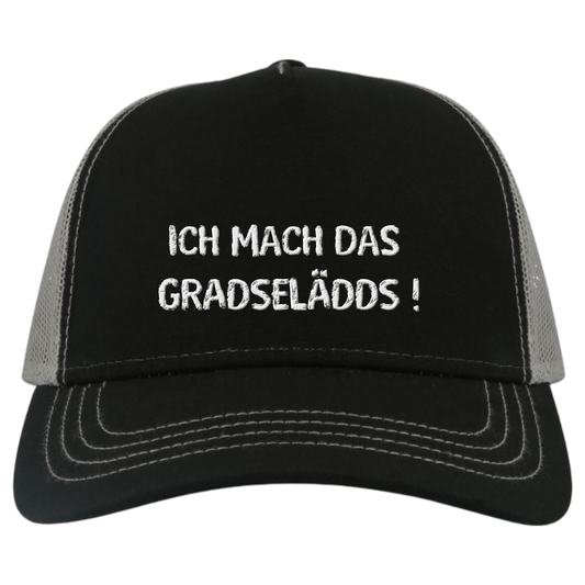 Ich mach GRADSELÄDDS Cap - UNISEX - weiße Optik