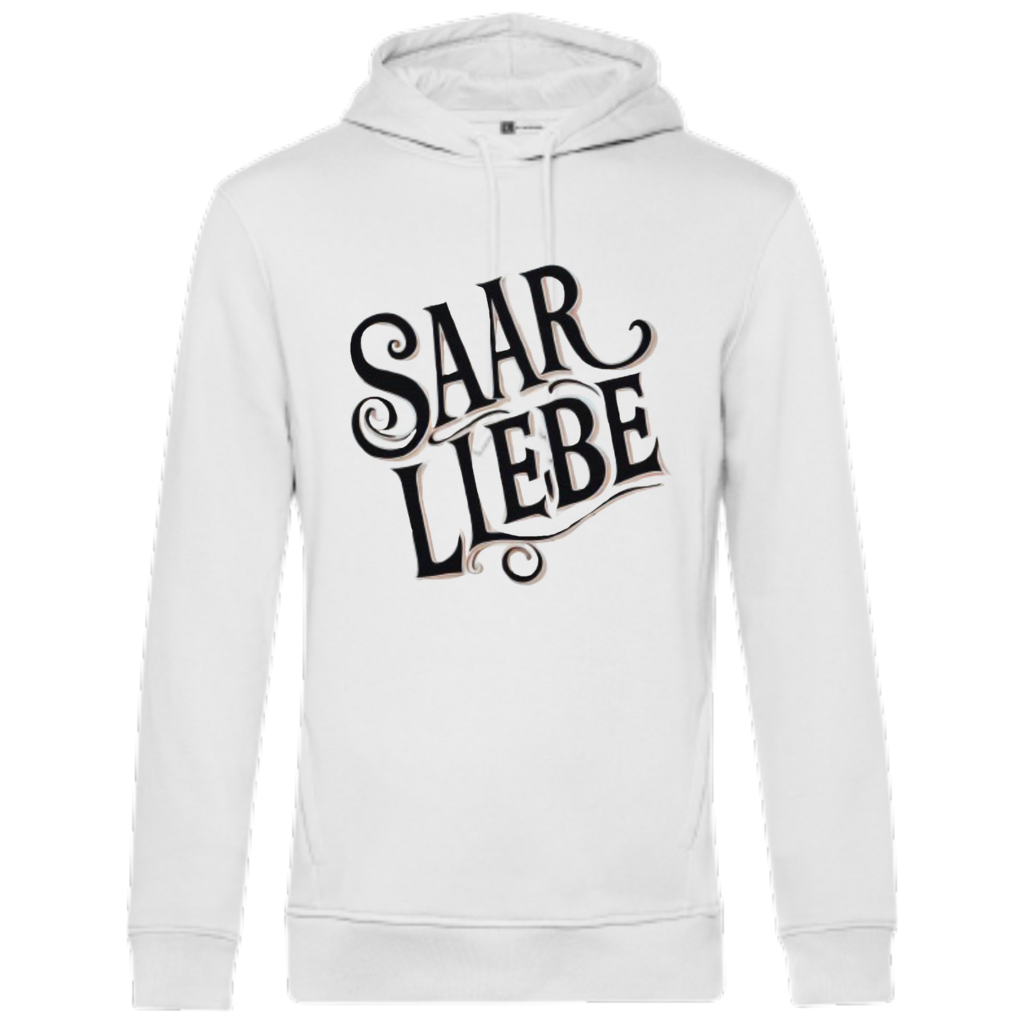 Saarliebe Hoodie - UNISEX - Schwarze Optik