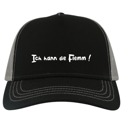 Ich hann die Flemm!  Cap - UNISEX - Weiße Optik